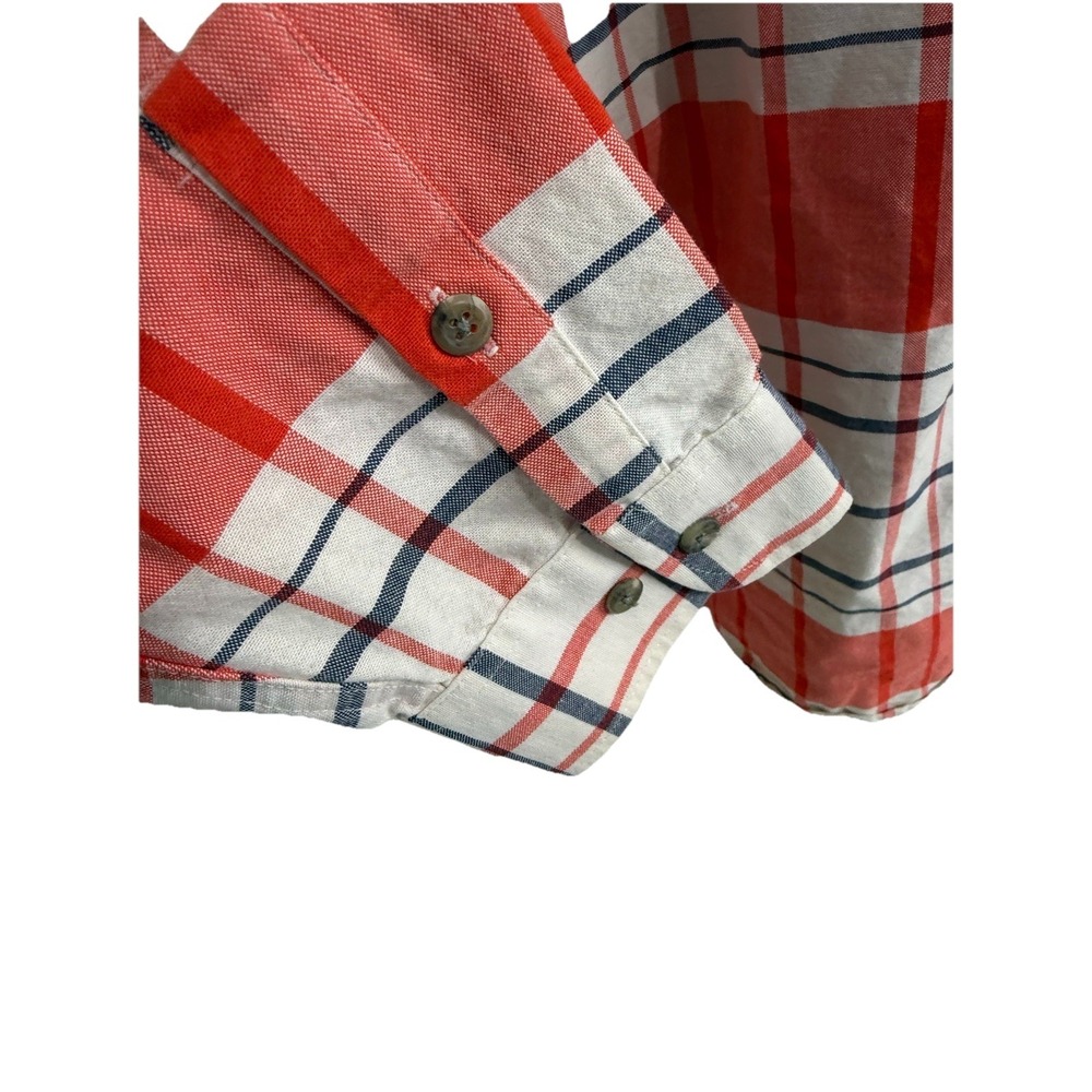 Vintage Wrangler 20x Western Shirt Xl‎ Mens Button Down Orange White - Picture 4 of 7